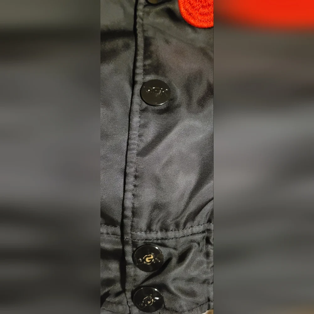 DGK Devotion Pray For Me Black and Red Varsity Style Jacket Size Medium - Picture 11 of 11